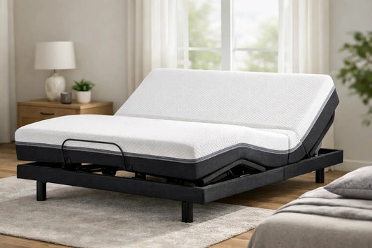 Adjustable Bed Base for Memory Foam Mattress