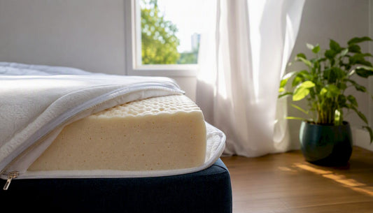 Memory foam mattress unboxing and fresh air ventilation