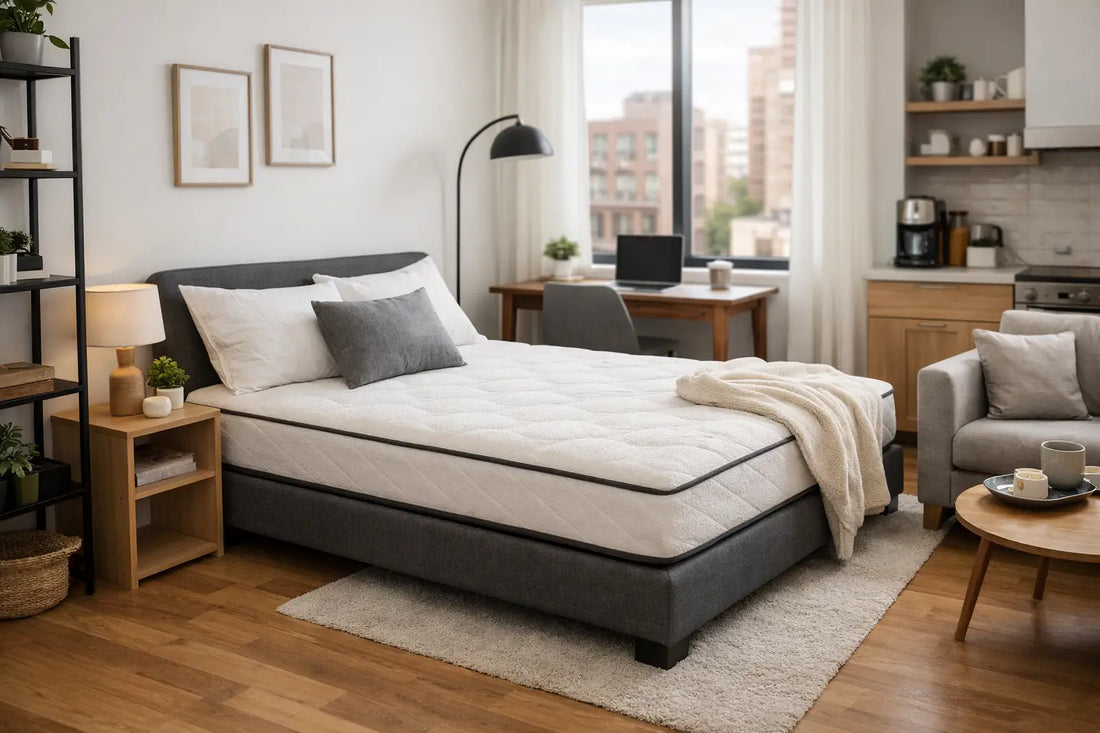 Small Apartment Mattress Setup Example That Works