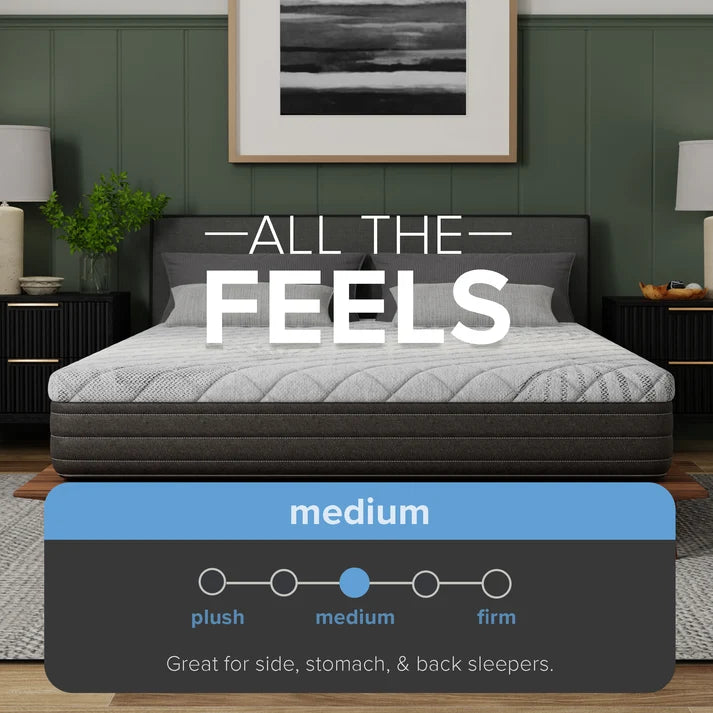 10" Essentials Memory Foam Mattress-Medium