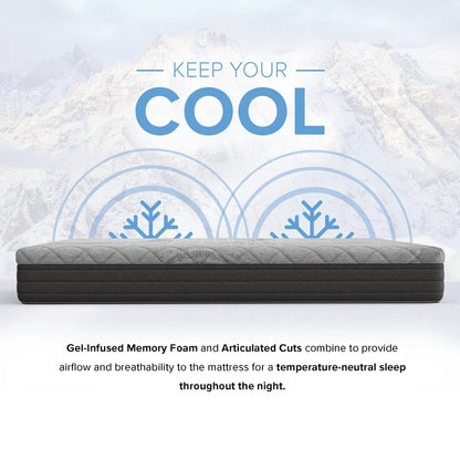 10" Essentials Memory Foam Mattress-Medium