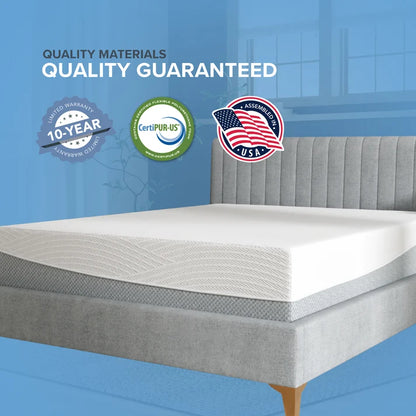 12" Ecocore Hybrid Mattress-Medium Plush