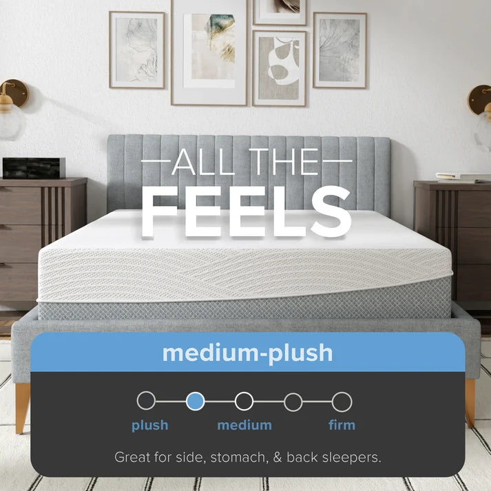 12" Ecocore Hybrid Mattress-Medium Plush
