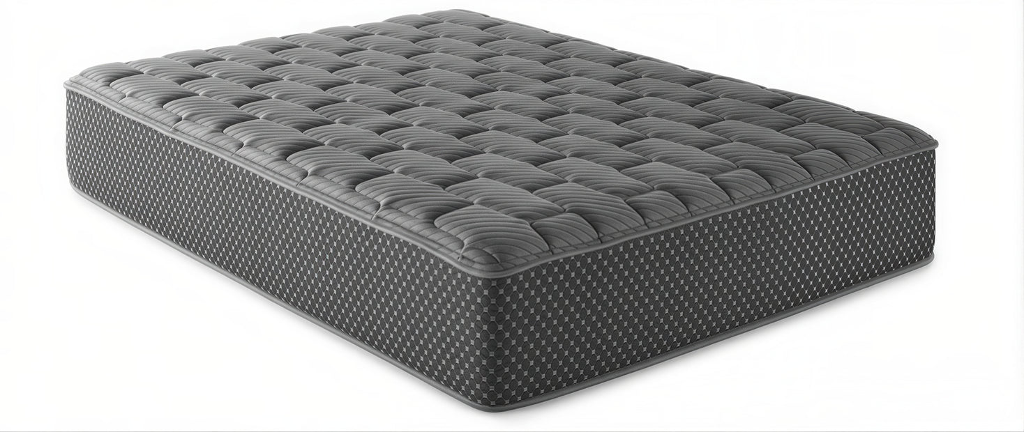 13-inch firm hybrid mattress – fiberglass-free, CertiPUR-US certified
