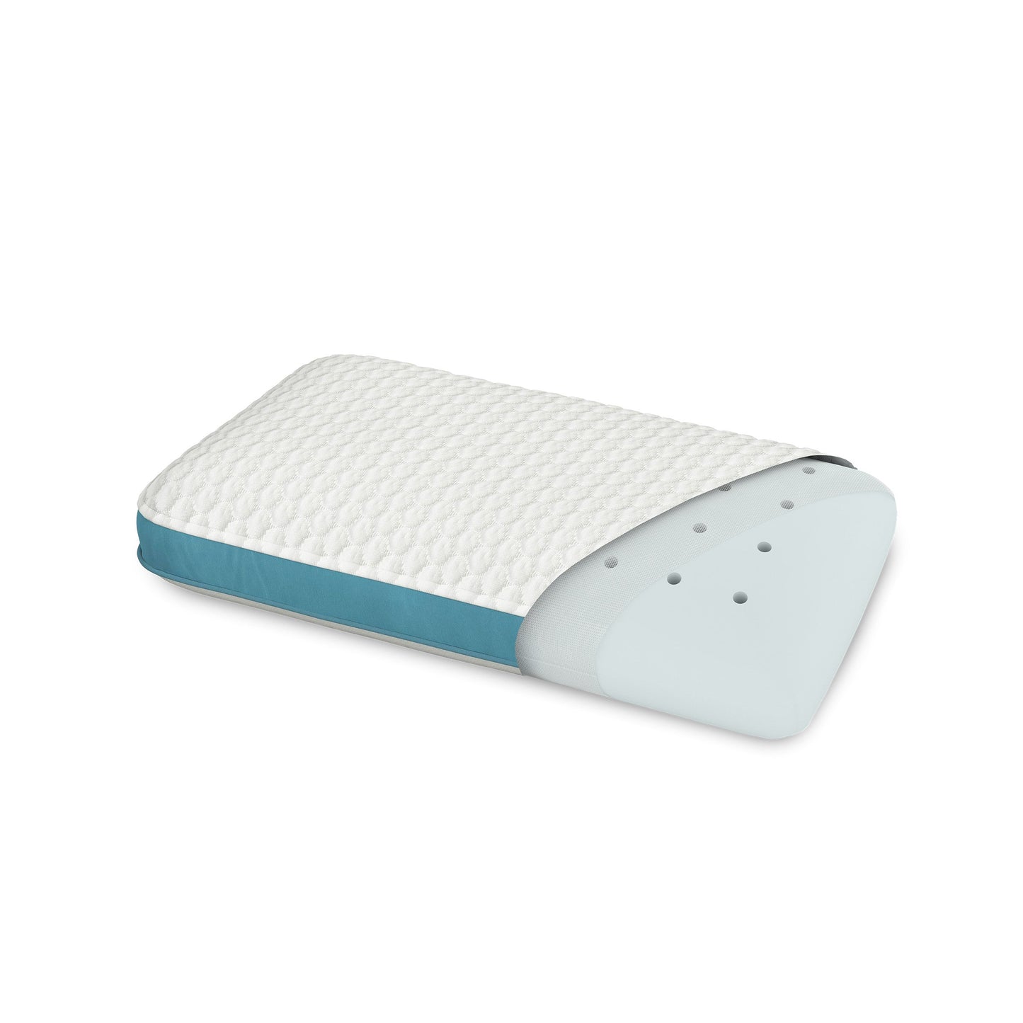 Dual-Sided Cooling Memory Foam Pillow – Queen