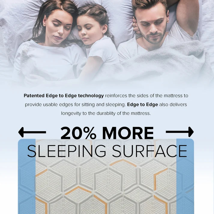 12" Memory Foam Copper-Gel Mattress Medium