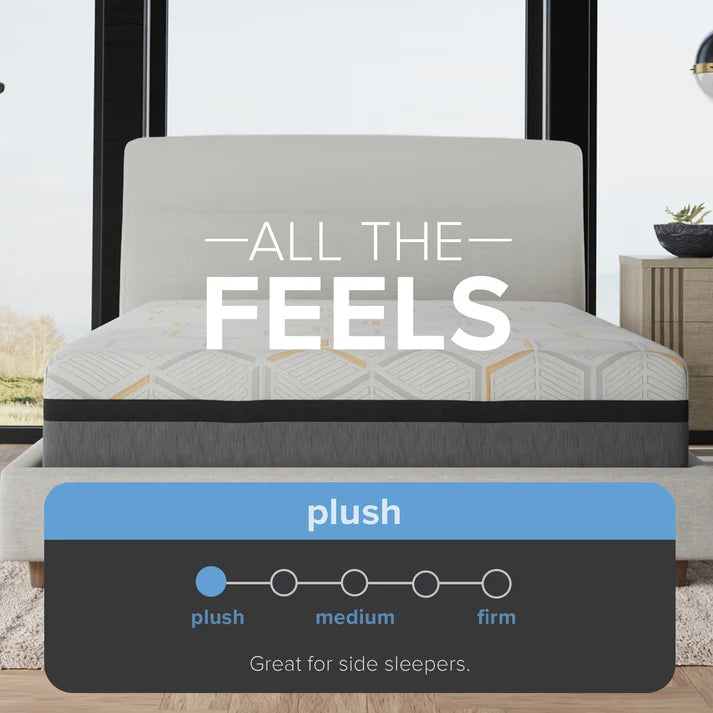 14" Hybrid Copper-Gel Mattress-Plush