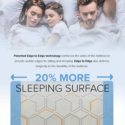 14" Hybrid Copper-Gel Mattress-Plush
