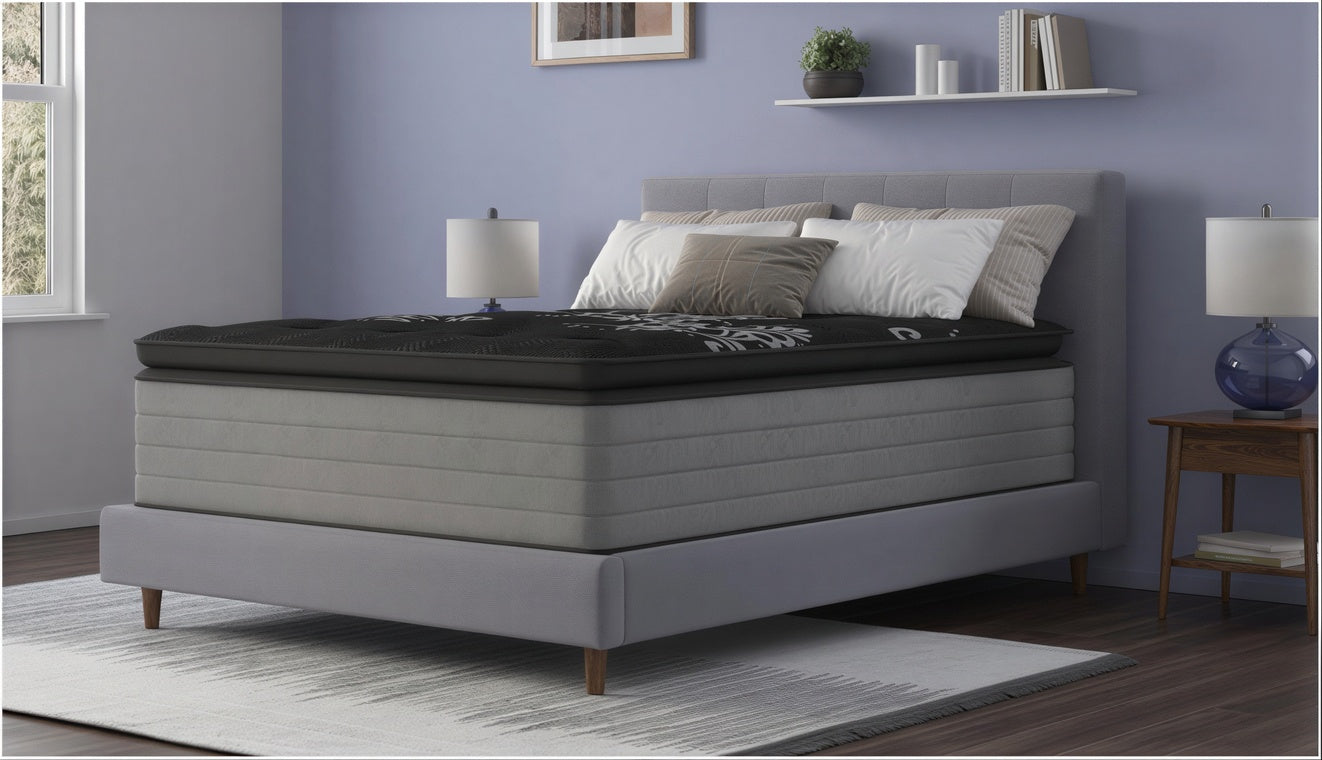 16" Luxury Pillowtop Cooling Mattress –  Medium Plush Support
